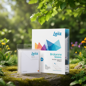 Leitz Brochure Sleeves <b>A4</b> 0.09mm PP Transparent 100 Pack-<b>File</b> <b>Folder</b> Accessories - Product Image 3