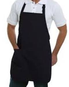 Delantal de cocina con estampado de algodón orgánico personalizado sostenible y barato para cocinar - Product Image 5