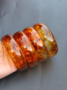 กำไลข้อมืออะคริลิคแบบเป็นมิตรกับสิ่งแวดล้อม ออกแบบเองได้ สำหรับงานแต่งงาน เครื่องประดับแฟชั่น สินค้าขายดี ขายส่ง ดอกไม้แห้ง สำหรับผู้หญิง - Product Image 4