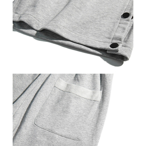 New Design <b>Men's</b> Streetwear Custom Made Hip Hop Button up Side Button <b>Shorts</b> Casual <b>Men</b> Jogger <b>Shorts</b> - Product Image 4