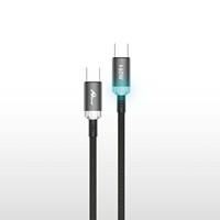 PD60W 1M Tipo-C Cable de carga rápida de color negro de tipo C