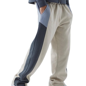 Venta al por mayor: Pantalones de lona casuales para hombre, diseño de calle con paneles laterales, dos bolsillos, corte regular, ligeros, cálidos para otoño - Product Image 2