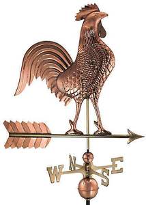 Veletas de cobre de inspiración vintage con elegantes diseños de escultura de animales perfectos para tejados de Granero tradicionales - Product Image 2