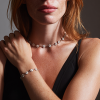 OEM ODM mignon pendentif en émail marguerite naturelle collier bracelet bijoux personnalisés