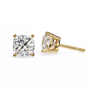 18K Gold <b>Beautiful</b> <b>Earring</b> with Lab-Grown Diamond Premium Diamond <b>Earrings</b> - Product Image 3