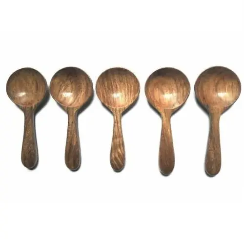 Ammirevole Design in legno sale zucchero spezie tè misurino in legno Mini cucchiaio di legno di alta qualità a un prezzo economico