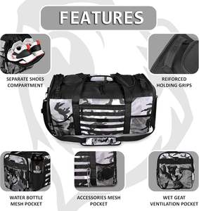 High Quality Premium Lightweight Gym <b>bag</b> with customized logo and color with sublimated print on gym <b>bag</b> and training <b>bag</b> - Product Image 2