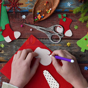 Fancy <b>Scissors</b> High Quality Stainless Steel Multi Use Shears Threading - Embroidery - Nail & Eyebrow <b>Scissors</b> - Product Image 4