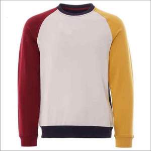 เสื้อสเวตเตอร์ผ้าฟลีซสำหรับผู้ชายผ้าฝ้าย100% ระบายอากาศได้ดีปักลายสไตล์ใหม่สำหรับฤดูใบไม้ร่วง - Product Image 1