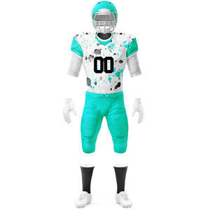 Uniforme de football américain pour hommes fabriqué au Pakistan 2025, confortable, grande taille, uniforme de football américain pour hommes - Product Image 3