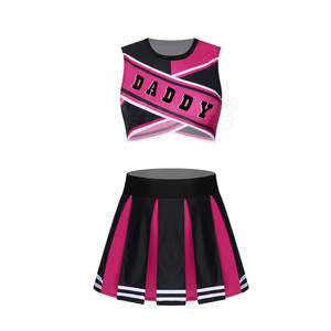 Uniformes de cheerleading pour femmes adultes, qualité supérieure, personnalisables, très demandés, 100 % polyester, séchage rapide, légers, pour usage extérieur - Product Image 3