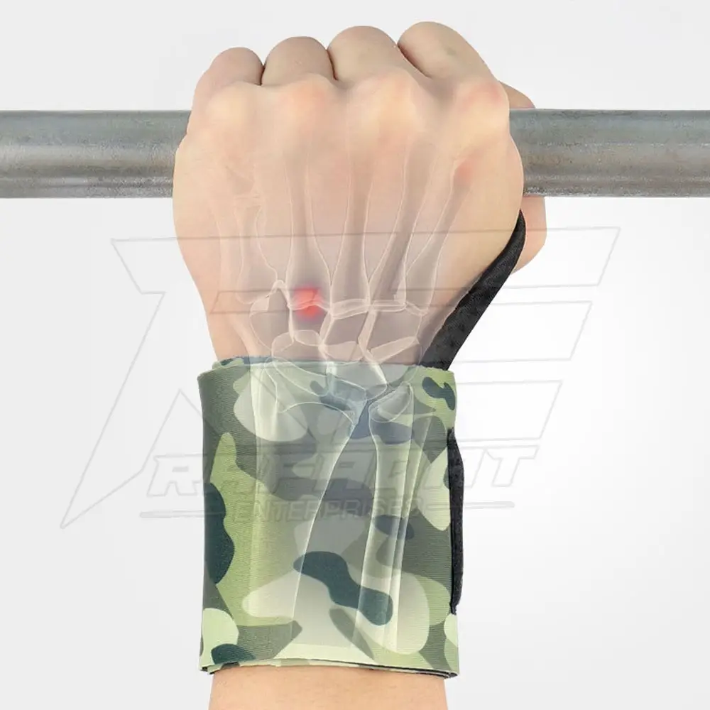 Gym Sports Hand Anti-Slip Training Wear Wrist Wraps Fitness High Quality Men Gym Wrist Wraps