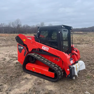 Mini chargeuse compacte KIOTI abordable sur chenilles avec chenilles en caoutchouc bon marché vente en gros à vendre - Product Image 1