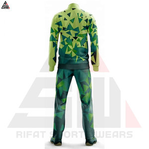 Sublimation Printed Casual Solid Winter Adult Unisex Fleece <b>Tracksuit</b> 100% Cotton <b>White</b> Blue Elastic Waist Plus Size High - Product Image 2