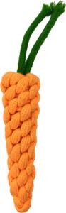 Alta su richiesta di cotone carota corda giocattolo per cani per il cane che gioca uso da esportatore indiano e produttore - Product Image 2