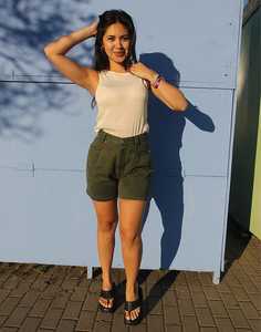 Pantalones cortos vaqueros de talla S vintage Pantalones vaqueros para otras manualidades Pantalones cortos - Product Image 5