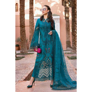 Maria.B. Tela de Encaje Voyage A'LUXE X Morocco Luxury Lawn 25 D-2513-B-TC-1520 - Product Image 1