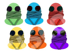 Banda de salto francesa de tamaño personalizado para niños con logotipo personalizado Banda elástica certificada EN71 por GISCO/CUSTOM - Product Image 2