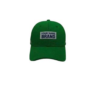Gorras de Béisbol con Parche Tejido y Logotipo Personalizado al por Mayor, Gorras Clásicas Verdes para Uniformes de Equipo, Gorras Deportivas con Parche Tejido en la Parte Delantera - Product Image 1