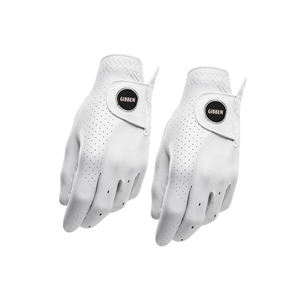 Guantes de golf de alta calidad de Pakistán con opciones de logotipo personalizado disponibles en piel de oveja y material sintético - Product Image 5