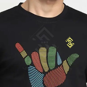Camisetas Estampadas de Algodón/Poliéster Ecológicas de Secado Rápido y Transpirables de Alta Calidad, Cómodas para Uso en Exteriores, Corte Regular para Hombre, Nuevas - Product Image 5