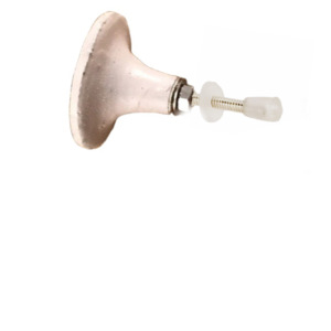 มือจับลิ้นชักอเนกประสงค์ทำจากเหล็กหล่อสีชมพูอ่อนสำหรับตกแต่งในห้องครัวห้องนอนภายนอกอาคารโรงแรม - Product Image 2