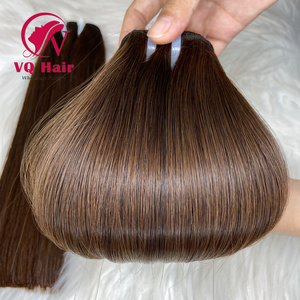 ผมตรงลายกระดูกสีผม100% เวียดนามซุปเปอร์มนุษย์แบบคู่ - Product Image 1