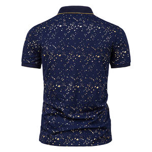 Camiseta polo de alta calidad para hombre, de algodón, moderna, con diseño sólido, informal, de manga corta, nuevo diseño, de lujo. - Product Image 2