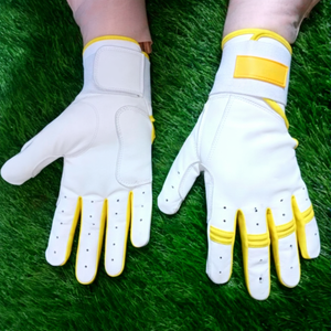 Guantes de Bateo de Béisbol Personalizados, Cuero Premium Antideslizante, Diseño de Logotipo Personalizado Profesional, Cierre de Gancho y Bucle Ambidiestro - Product Image 6