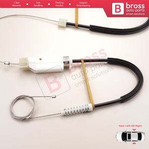 Kit de Reparación de Elevalunas Trasero Izquierdo o Derecho BWR5026 para A5 Sportback 8TA 8T8 2008-2017 8T8839461 8T8839462 - Product Image 3