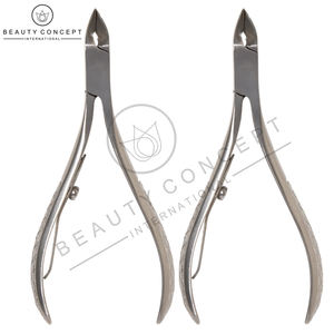 Cuticle Nippers Trimmer Cutter Professional Stainless Steel Nail Remover Clippers Manicure Pedicure Fingernail Care Wide Jaw - Product Image 2