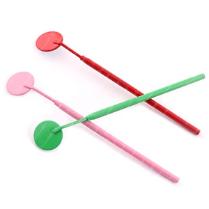 Nouveauté : Miroir à cils en acier inoxydable de haute qualité avec grande poignée pour extensions de cils et outils de maquillage - Product Image 4