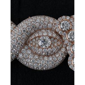 SHREYA DIAM Collier Hip Hop en Argent Sterling 925, Chaîne Maille Cubaine 26mm avec Moissanite Sertie Griffe, Bijoux de Rappeur Chic - Product Image 5