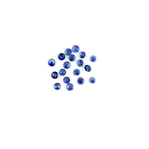 Zafiro Azul Natural Sin Tratar, Calibrado, Corte Radiante Ovalado de 3mm y 3.5mm, Material de Piedras Preciosas Azules, Incluye Ópalo y Aguamarina - Product Image 2