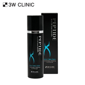 Ensemble de soins de la peau tout-en-un Clinic Premium Black Peptide 150 ml pour hommes, solution de soin de la peau pour hommes 3W Premium - Product Image 1