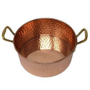 Olla de Cocina de Diseño Único con Acabado Personalizado, Forma Redondeada para Servir Alimentos, Olla de Cobre para Restaurante, Hotel, Uso en Catering - Product Image 5