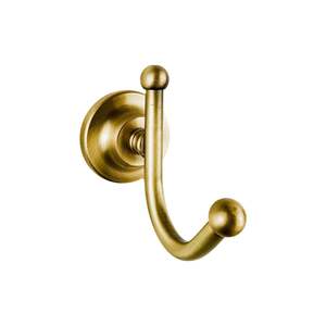 Brass wall hooks wall decor solid metal hardware for bathroom kitchen entryway coat <b>towel</b> <b>hanging</b> storage organizer - Product Image 2
