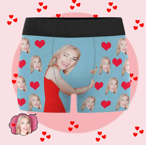 Photo Gift for Boyfriend/Husband Custom <b>Boxer</b> Briefs - Product Image 1