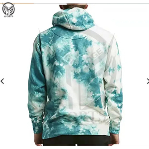 Sweats à capuche pour hommes Tie Dye Article le plus vendu Service OEM Prix d'usine en gros Conception de sweat à capuche vintage. - Product Image 2