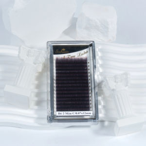 Extensions de cils NBT, finition mate noire, éventails réguliers, cheveux synthétiques, plateaux de cils, doux pour les cils personnalisés en gros, naturels - Product Image 1