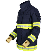 Traje de bombero Ropa resistente al fuego para bombero Resistencia a altas temperaturas Traje de extinción de incendios estructural Resistente al fuego