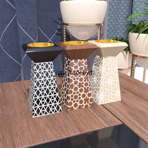 Tradebyd Premium Brûleur de Bakhoor en bois fait à la main Diffuseur d'encens arabe pour un décor de relaxation et une utilisation en toutes saisons - Product Image 2