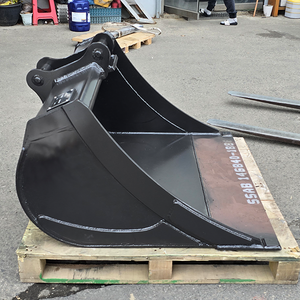 Godet de nivellement pour excavatrice à fond plat large de qualité supérieure avec acier résistant à l'usure Hardox 500 pour le nivellement, le remblaiement et l'aménagement paysager - Product Image 2