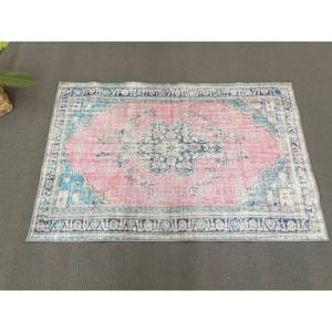 Floral Medallion Printed <b>Rug</b>, Luxury Farmhouse Decor Non-Slip Accent <b>Rug</b>,Luxury Velvet <b>Rug</b> - Product Image 1