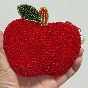 Bolso de mano con cuentas de semillas de estilo bohemio hecho a mano, monedero con cuentas bordadas y logotipo personalizado, tallas de moda para mujer para promociones - Product Image 1