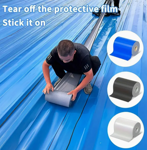 Rollo de membrana de impermeabilización de PE flexible para techos metálicos industriales y almacenes para aplicación exterior en los EE. UU. - Product Image 2