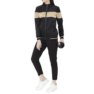 ผ้าฝ้าย 100% ธรรมดาพรีเมี่ยม 320G เสื้อสเวตเตอร์จั๊มพ์แบบมีซิปหนักสําหรับผู้หญิงชุดวอร์ม - Product Image 5