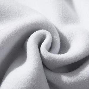 Sweat à capuche d'hiver pour homme, en polyester tissé uni, avec logo personnalisé, imprimé en relief, teint en pièce, à séchage rapide, doublé, à manches longues, streetwear - Product Image 6