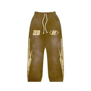 2025 ropa deportiva de alta calidad Color marrón manga larga cómodo Material de carcasa suave chándales para correr - Product Image 6