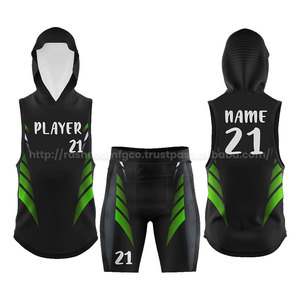 Uniformes de fútbol OEM ODM 7on7, camisetas y pantalones cortos de diseño personalizado, conjuntos deportivos duraderos y ligeros que absorben la humedad - Product Image 4